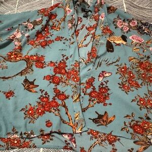 Forever 21 Blue Sweater / Wrap